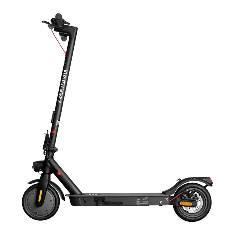 E2S V2 Long Range - Ilmatäytteiset - Musta - 25 km/h