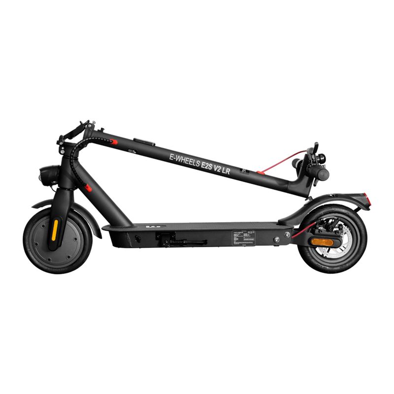 E2S V2 Long Range - Ilmatäytteiset - Musta - 25 km/h