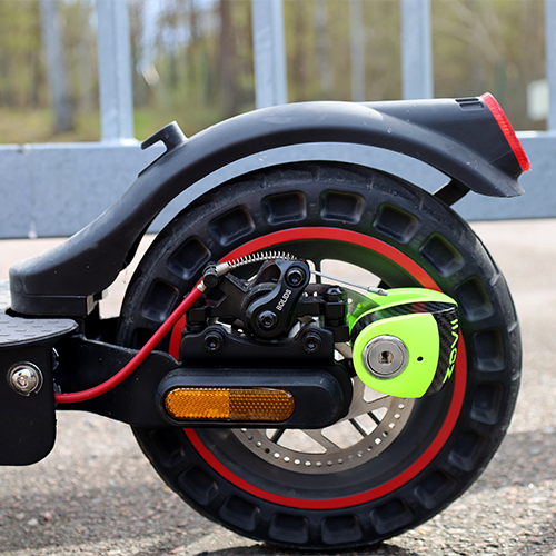 Levylukko hälyttimellä ZOVII - vihreä